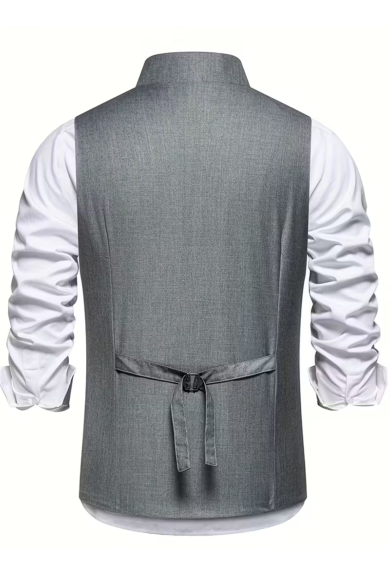 Fashion Single-Breasted Suit Vest