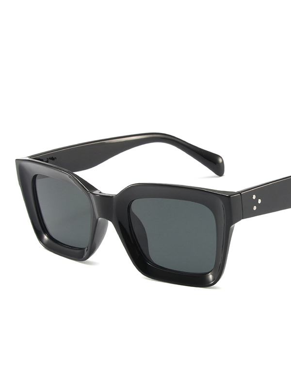 Geometric Sun-Protection Sunglasses Accessories