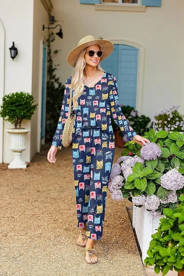 Womens Pajama Sets 2 Piece Lounge Set Fall Winter Pajamas