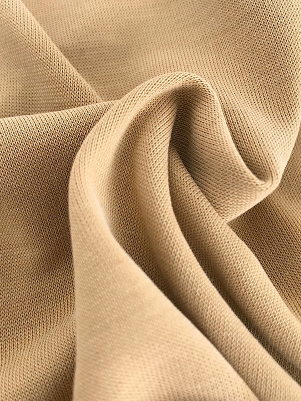 Solid Color Loose Short Sleeves U-Neck T-Shirts Tops