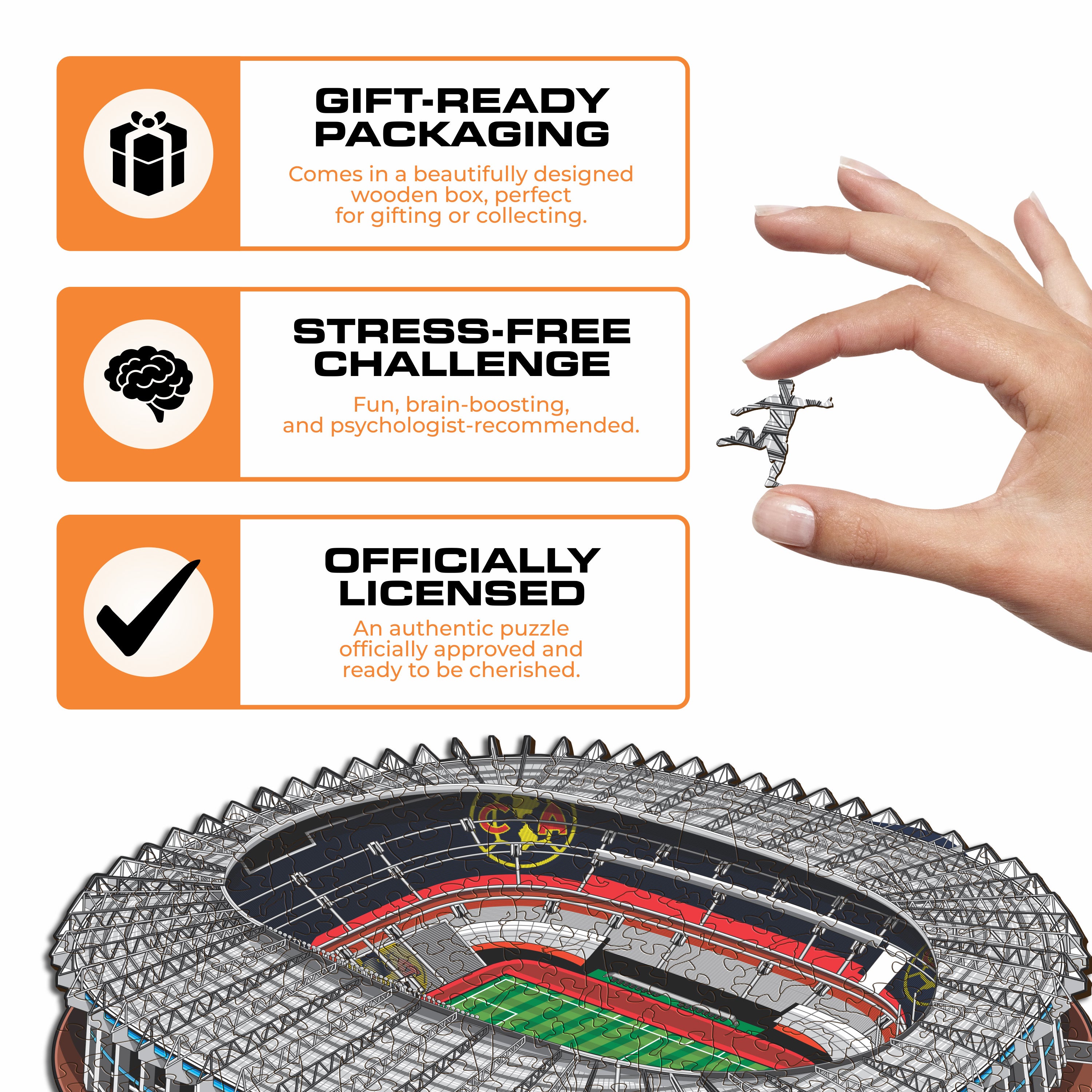Club América® Stadium - Wooden Puzzle