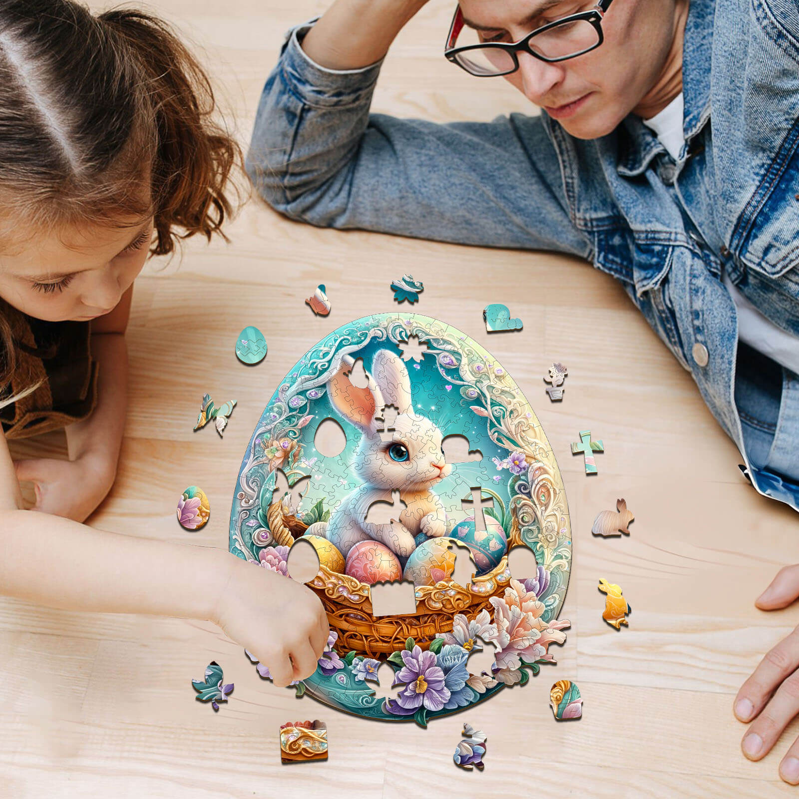 Wonderland Easter-2 Wooden Jigsaw Puzzle