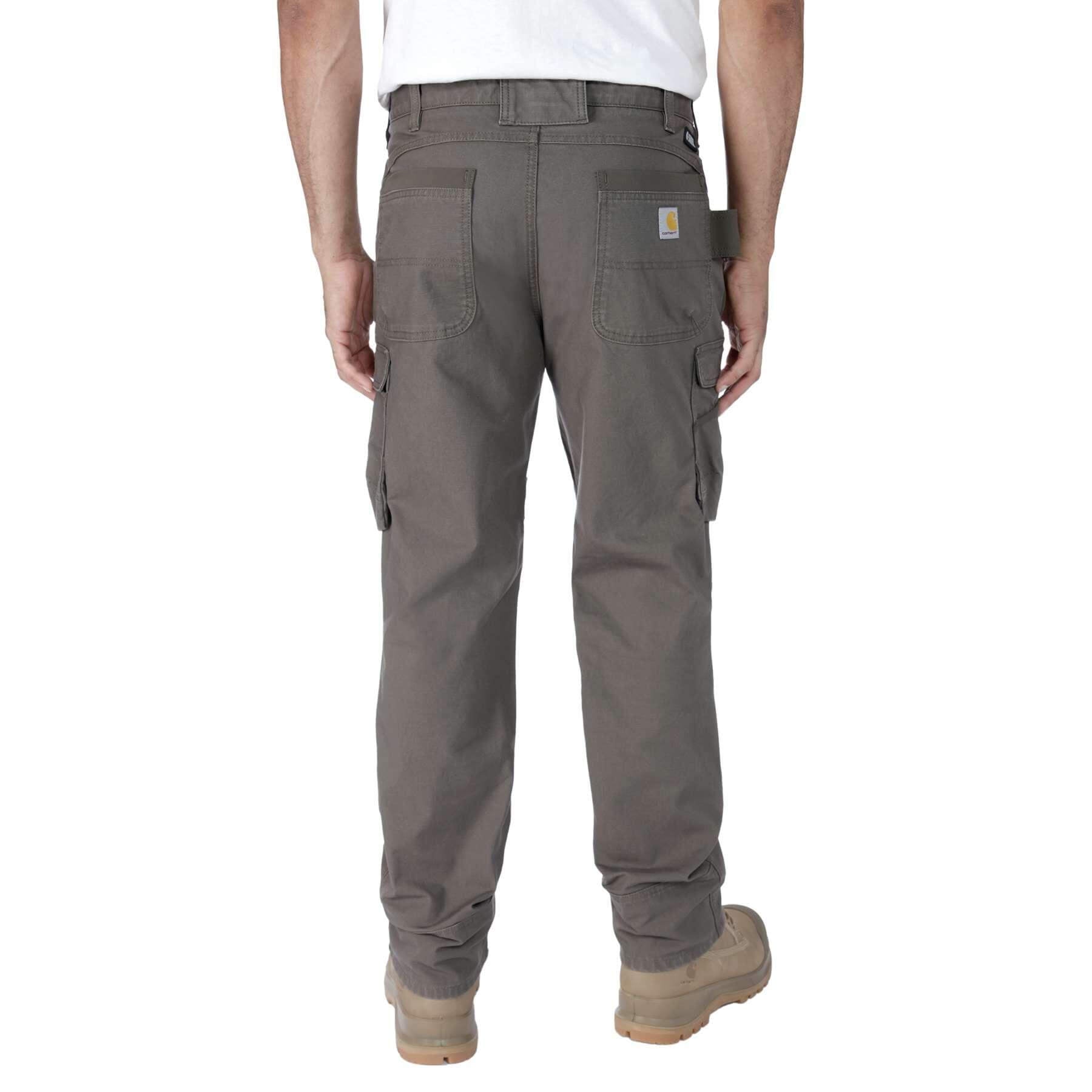 CHT Relaxed Straight Steel Rugged Flex Stretch Ripstop Double-Front Cargo Trousers 105072