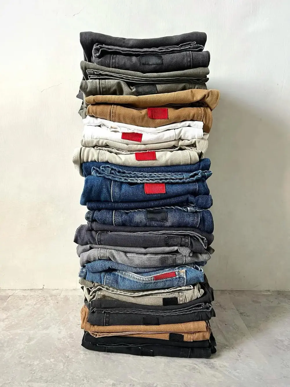 Mens 16-PACK Relaxed Fit Duck Carpenter Pants-Original 874® Work Pants