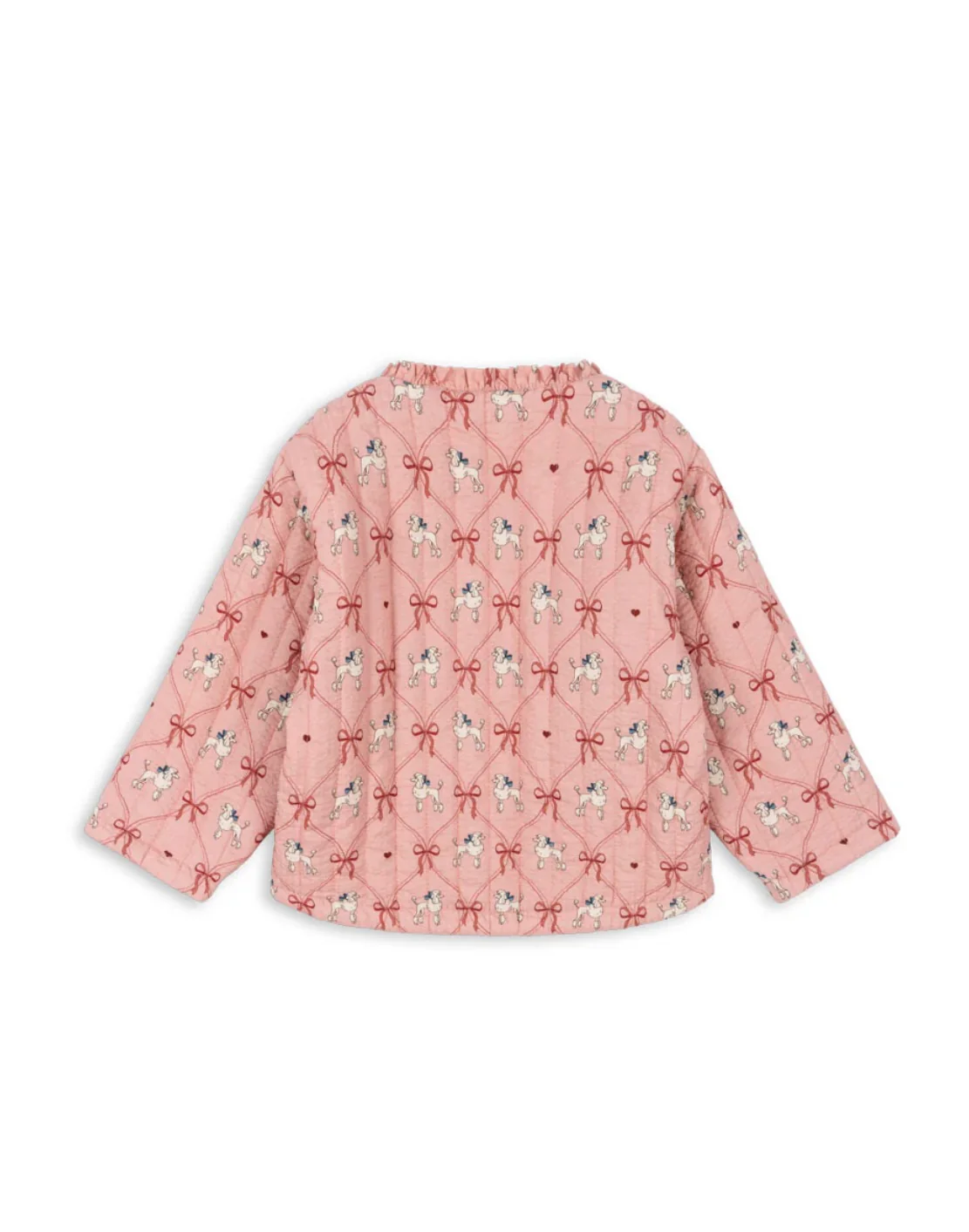 lunella quilted jacket gots - poodle