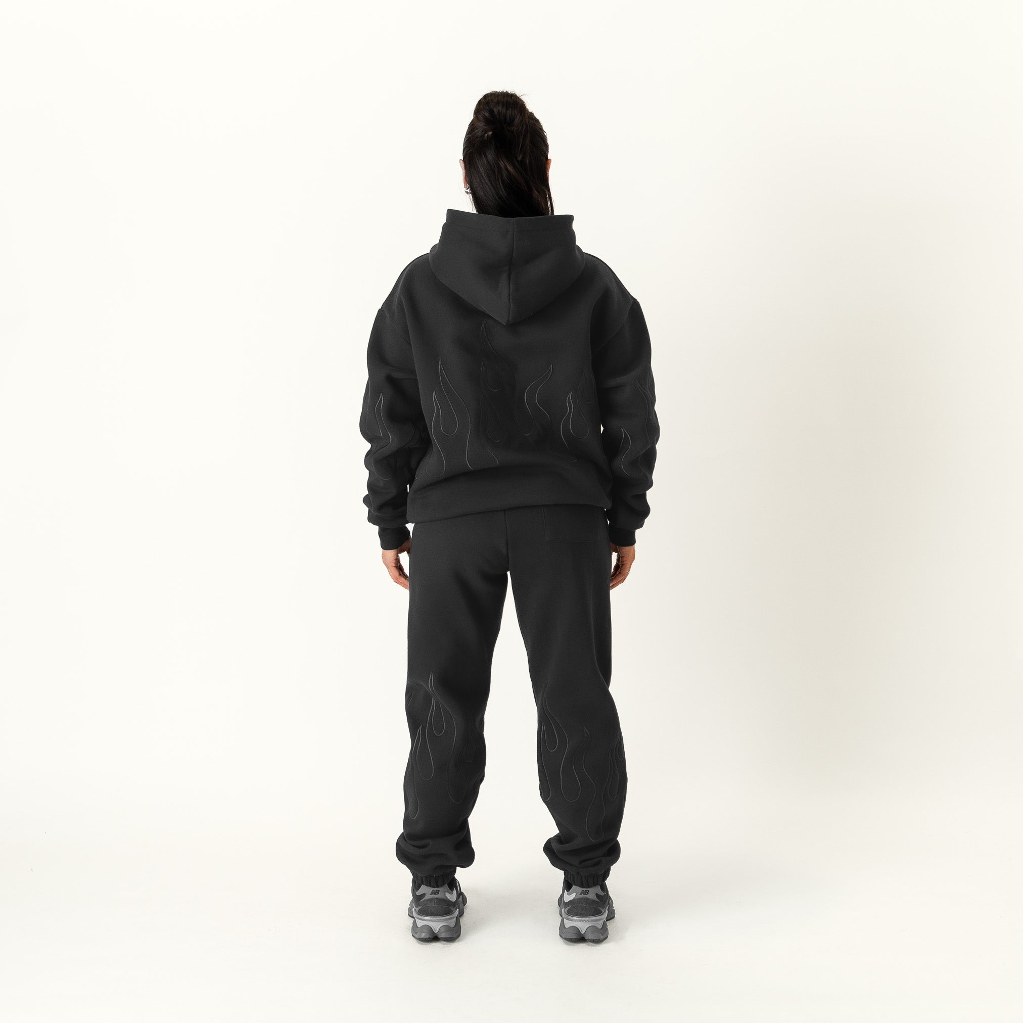 OVERSIZED PREMIUM HEATER HOODIE - BLACKOUT