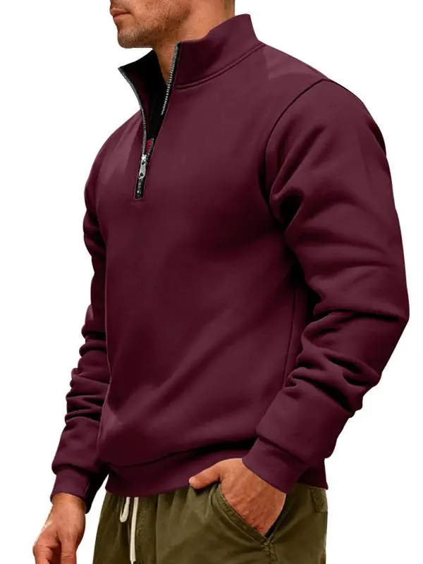 Men's Winter Fleece Lined Hoodie, Casual Hoodie, Thick Heavyweight Loose Fit Outdoor Sportswear