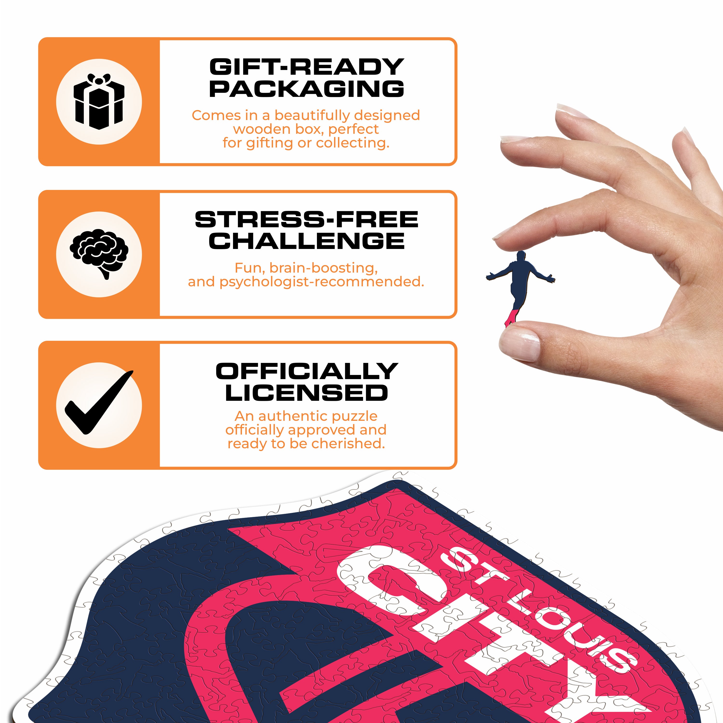 St. Louis City SC® Logo - Wooden Puzzle