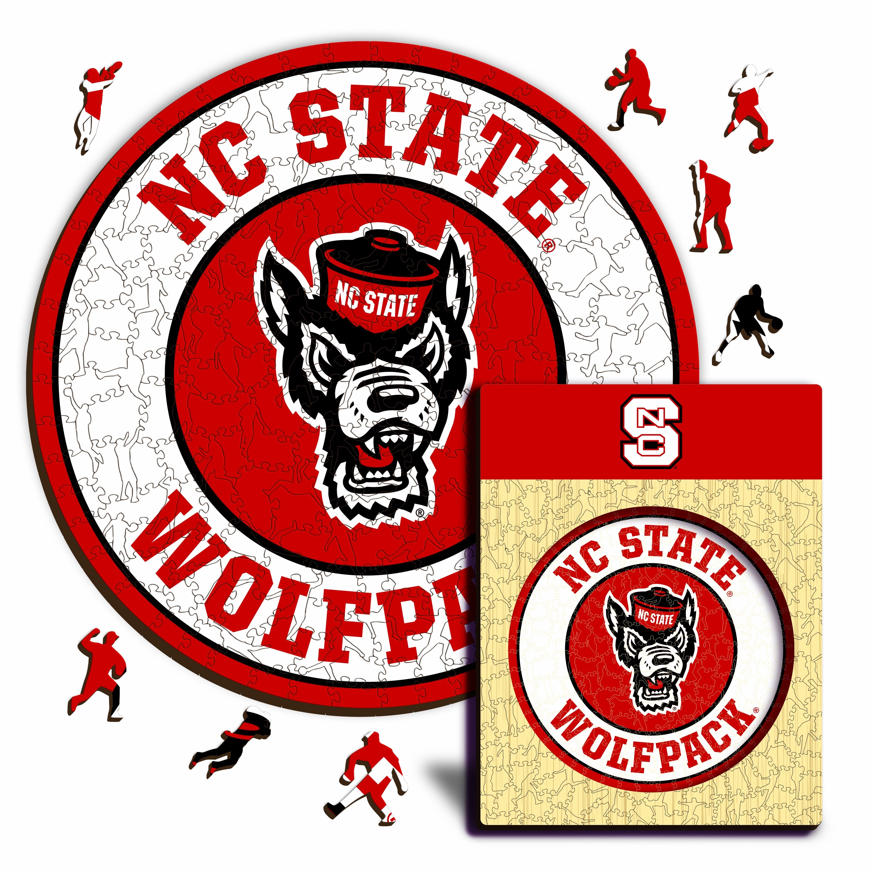 North Carolina State University - Wooden Puzzle