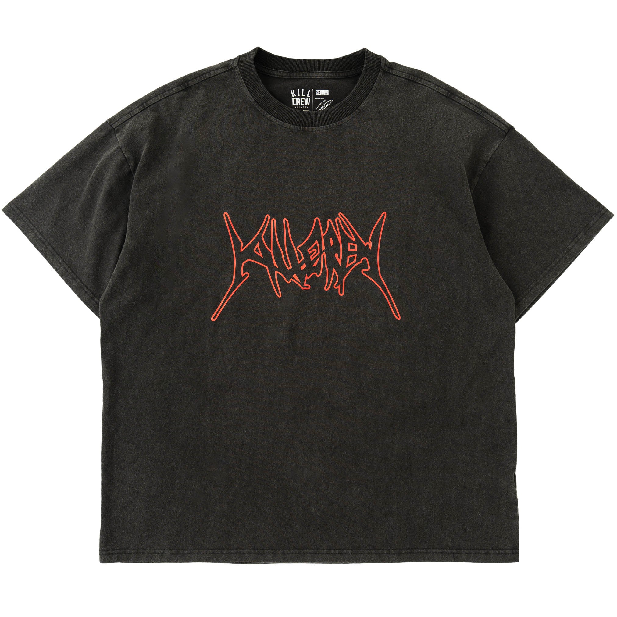 RELAXED FIT LUX CROWN OF THORNS T-SHIRT - BLACK