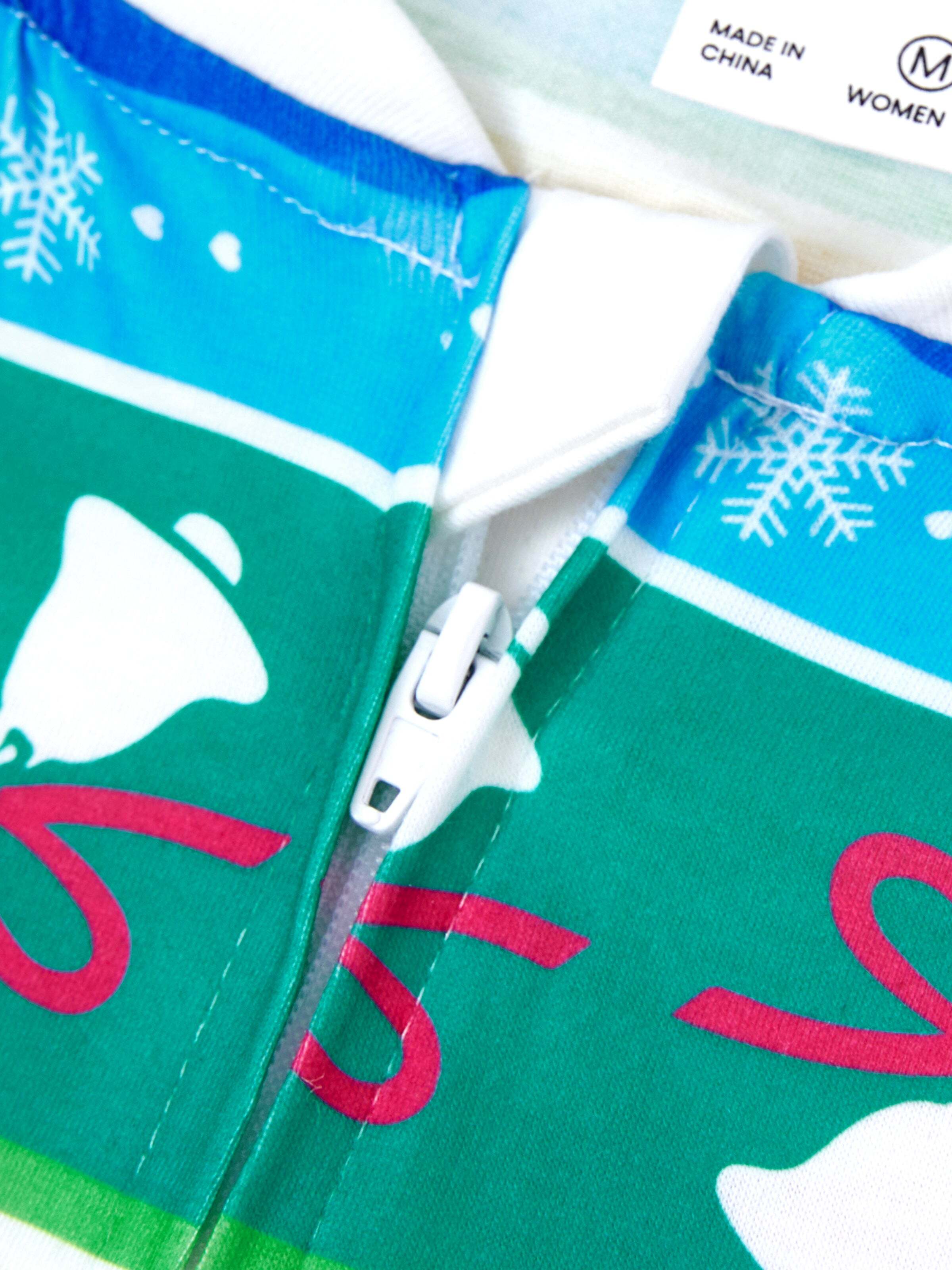 Christmas Matching Family Pajamas Set Christmas Gnome Striped PJS with Christmas Socks Multi-color