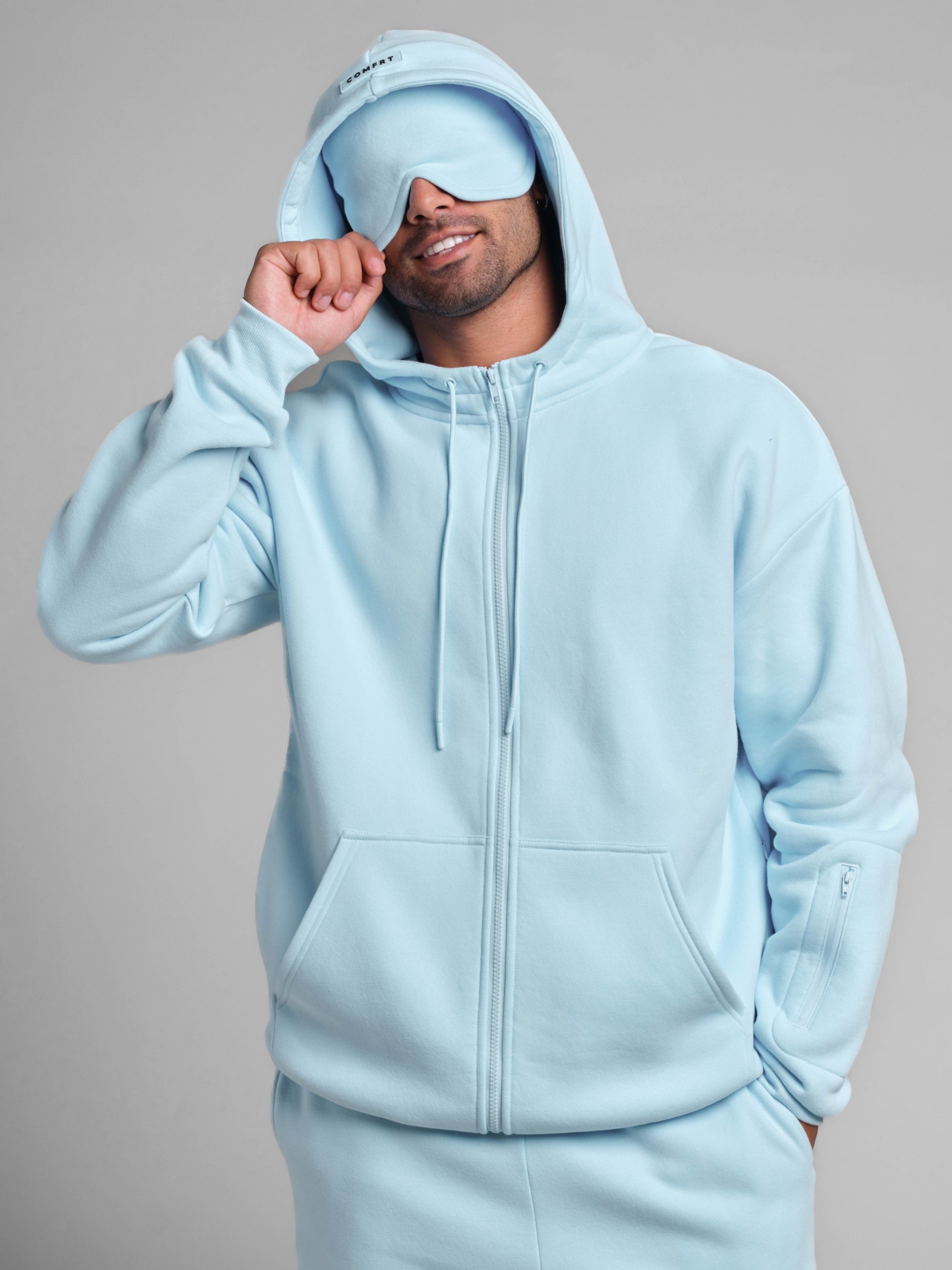 Airplane Mode Travel Zip Hoodie