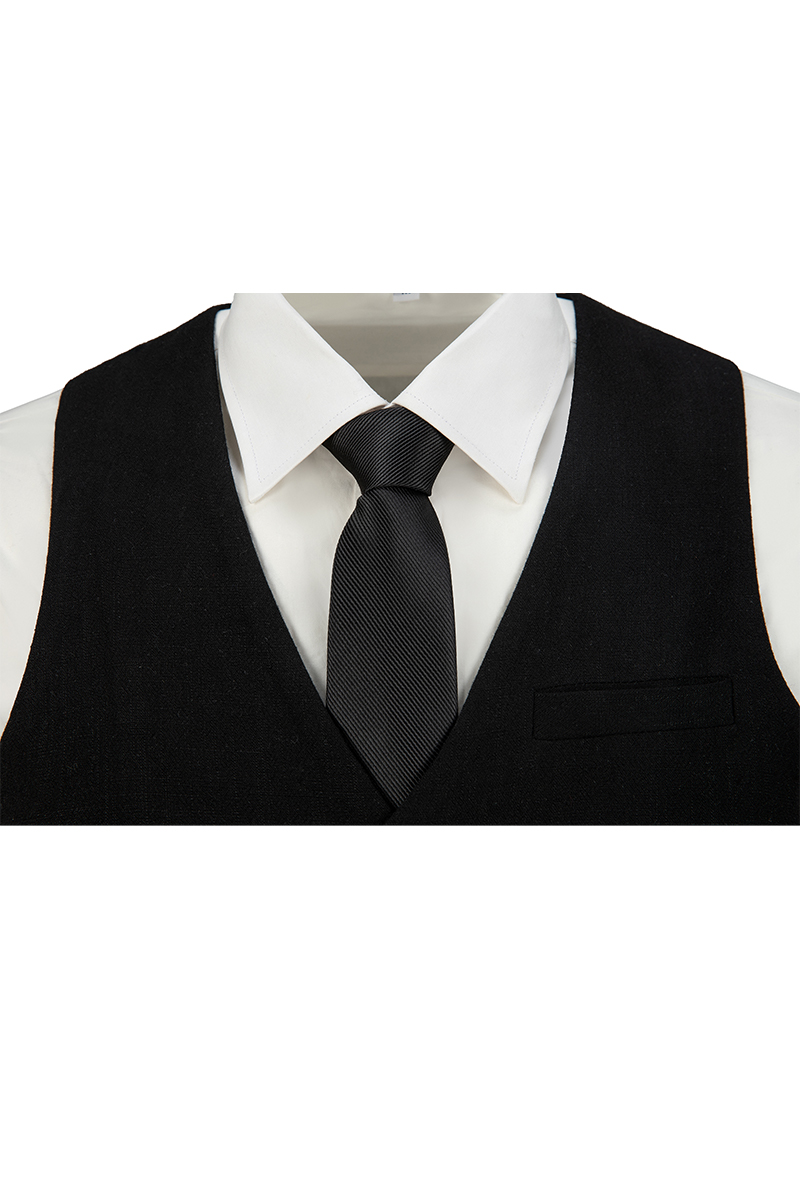 Men's Classic Black Vest