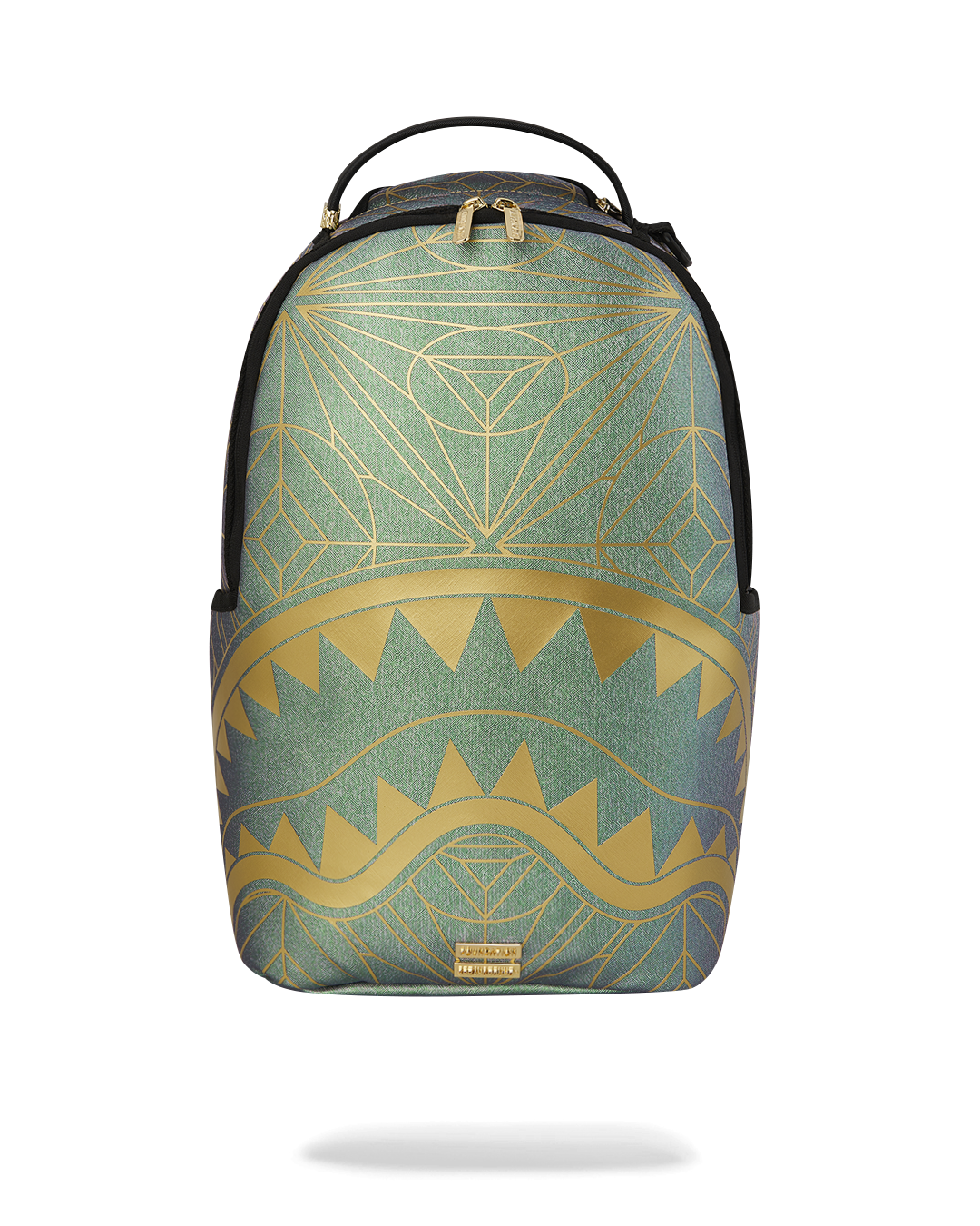 FOUNDATION CRYSTAL IRIDESCENT SHARK BACKPACK