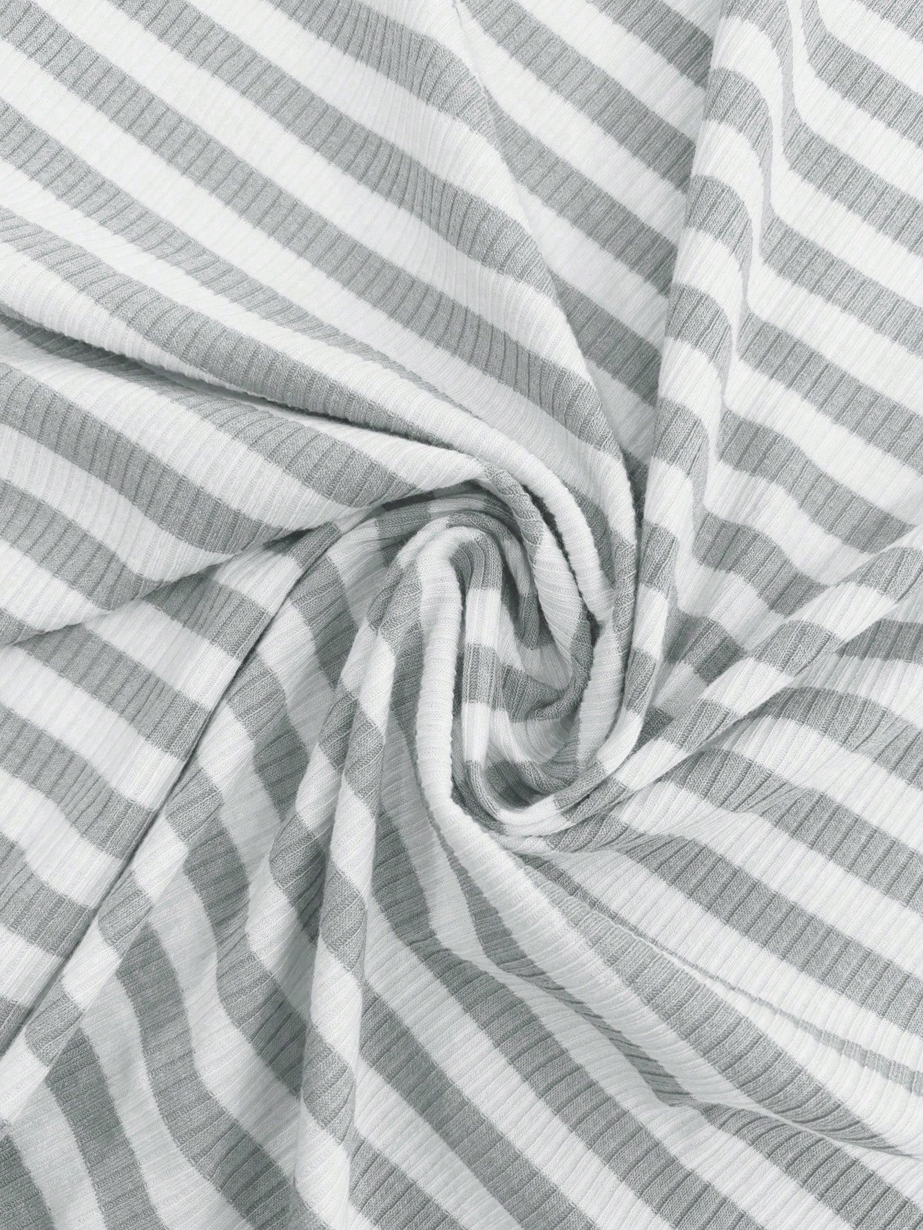 Women's Slouchy Square Neck Stripe Long Sleeve Crop Top & Low-Rise Wide Leg Trousers Co-ord, Minimalist Two Piece Outfits, Cozy Womenswear