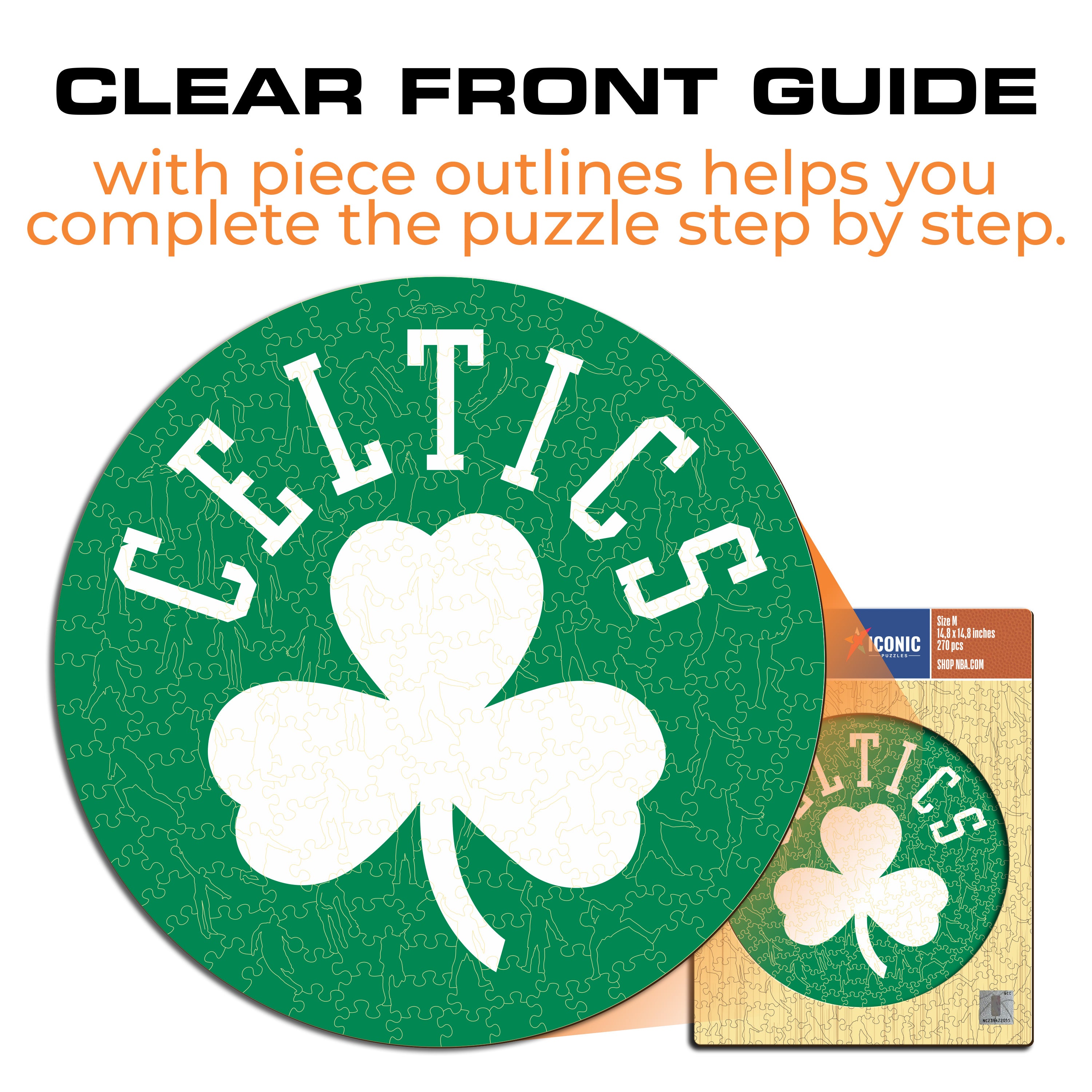 Boston Celtics™ - Wooden Puzzle