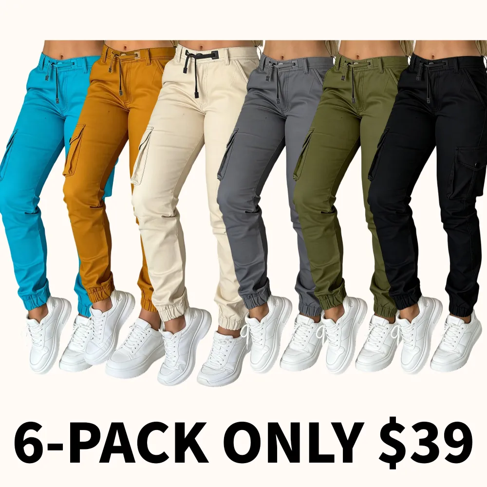 New Women's Casual Fashion Military Pants