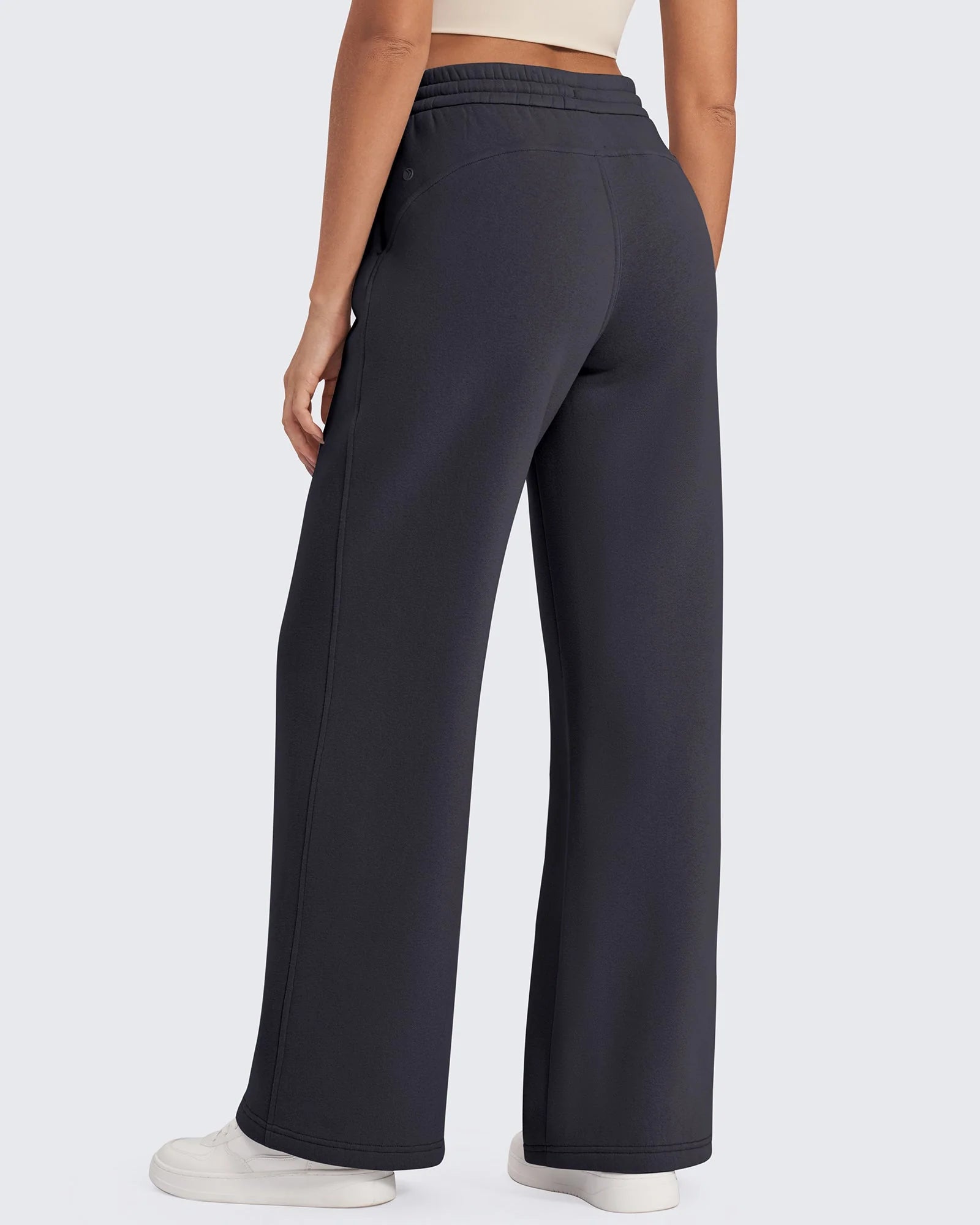 Flurrylux Fleece Lined Drawstring High-Waist Pants