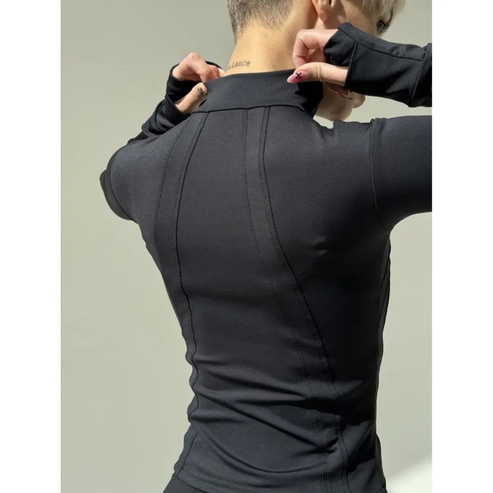 Women's Cropped Zip-Up 2-Piece Set