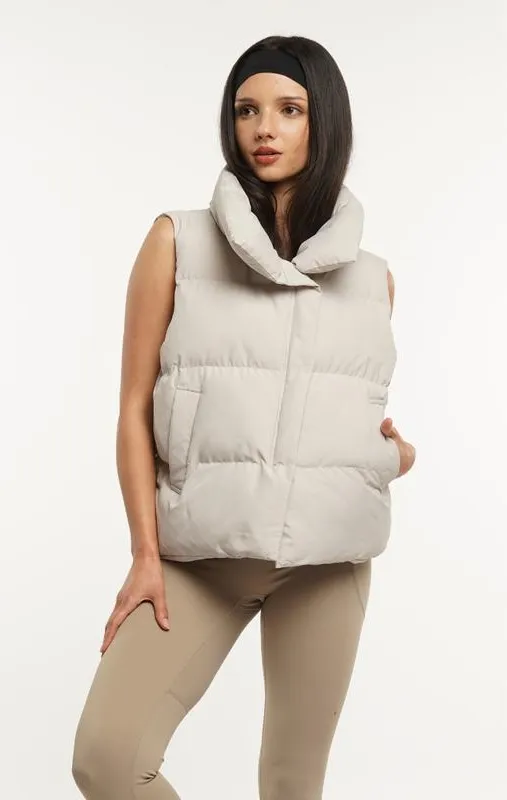 Women Warmer Oversized Puffer Gilet