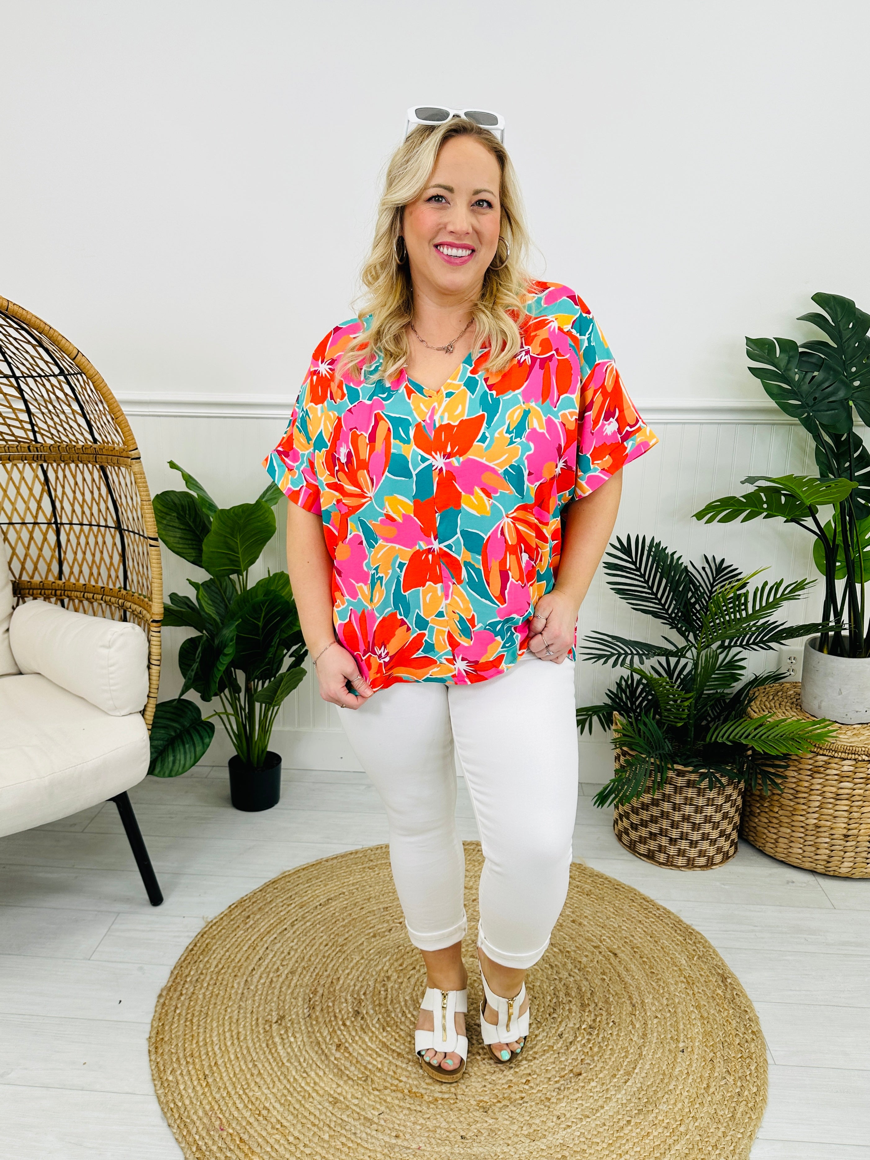 Hibiscus Haven Top