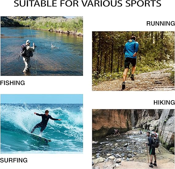 Men's UPF 50+ Sun Protection Hoodie Shirt Long Sleeve SPF Fishing Outdoor UV Hiking Lightweight Shirts