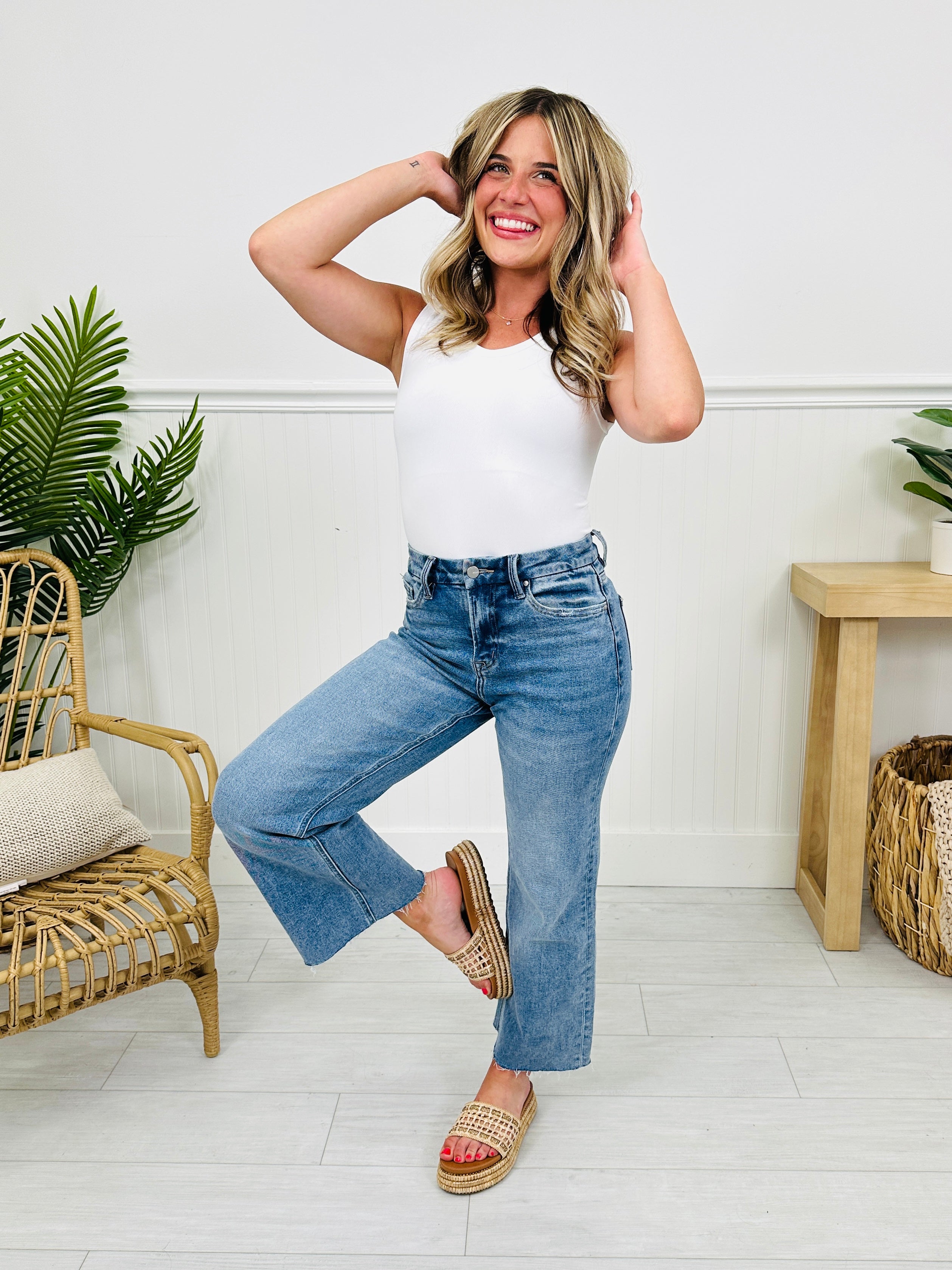 Wide Awake Mica Wide Leg Jeans