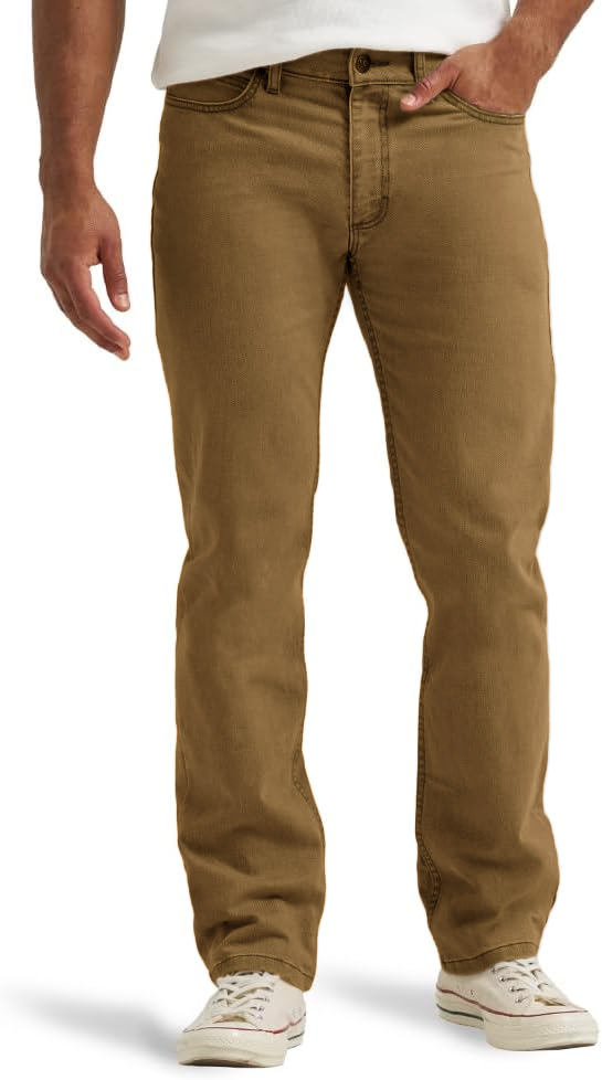 Premium Straight-Fit Cotton Jeans