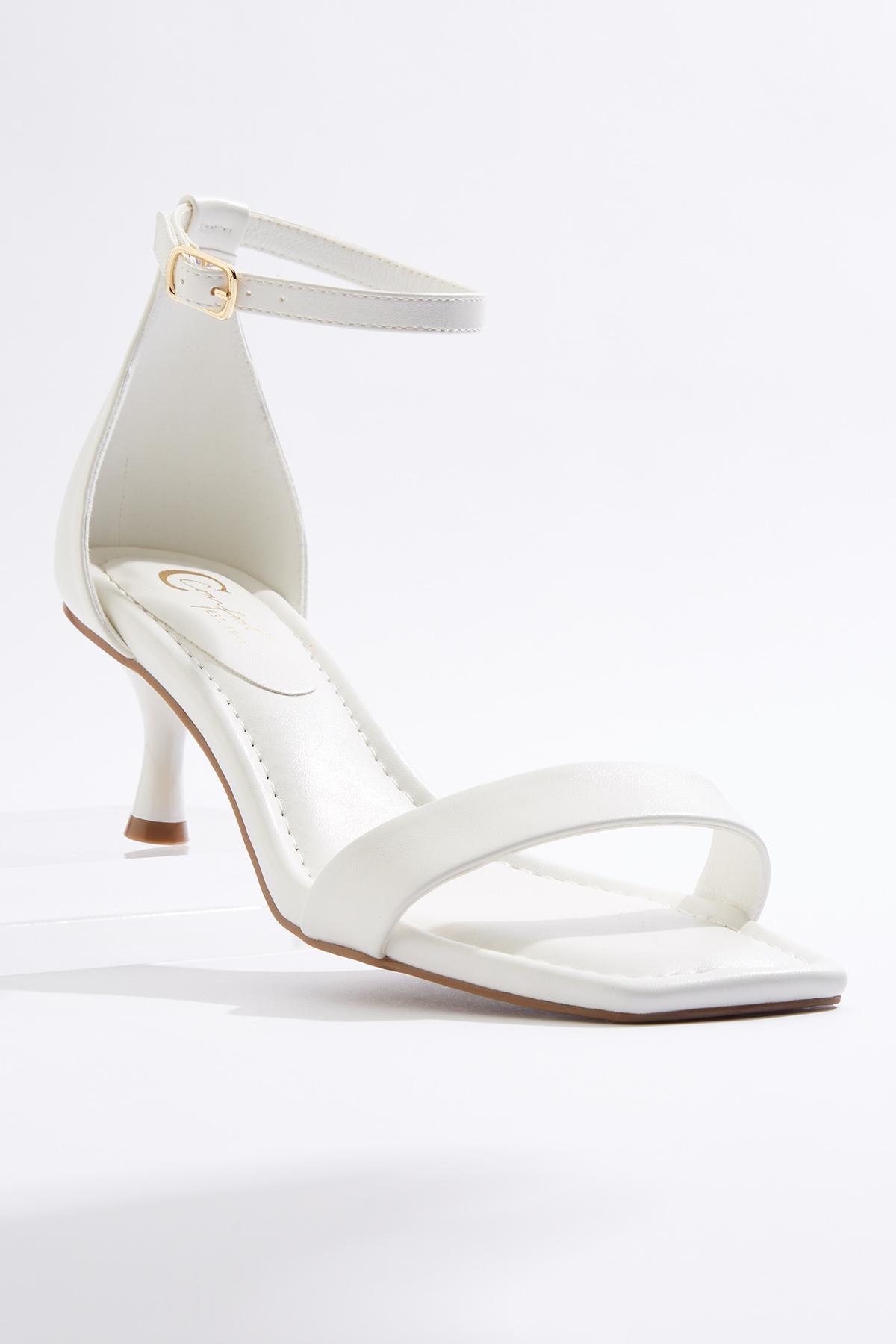 One Band Ankle Strap Sandals