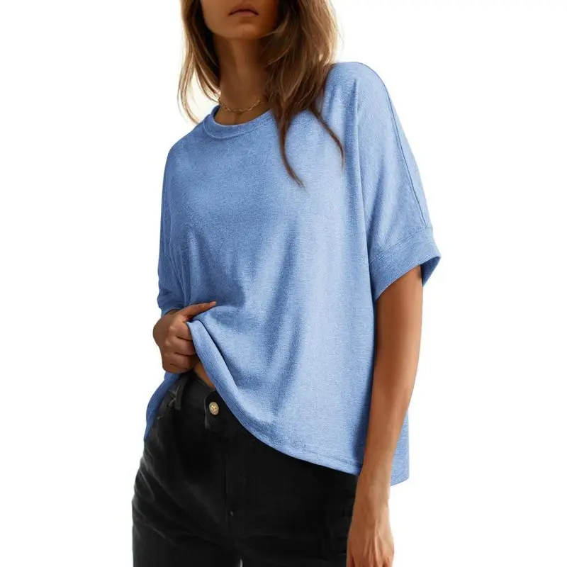 Women's Tops Oversized Basic Tee