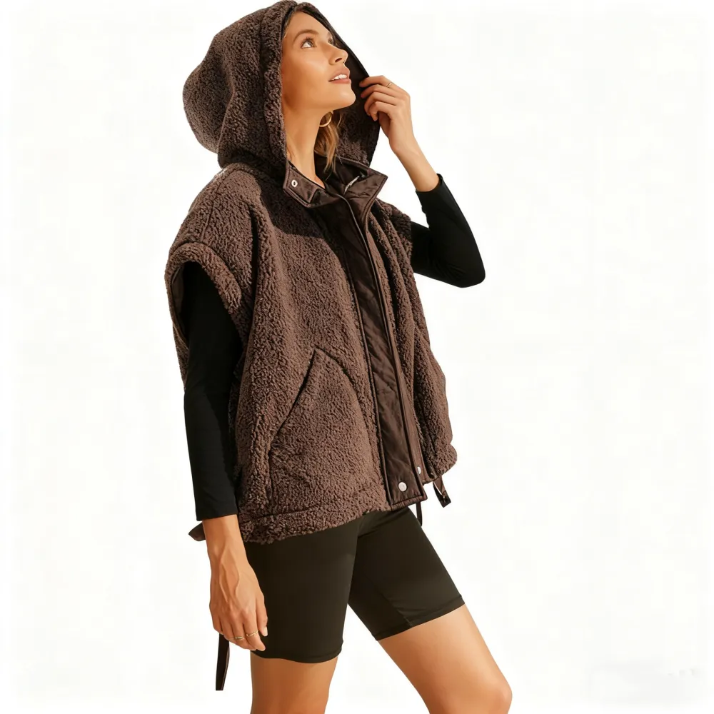 Warm Fleece Vest Casual Sleeveless