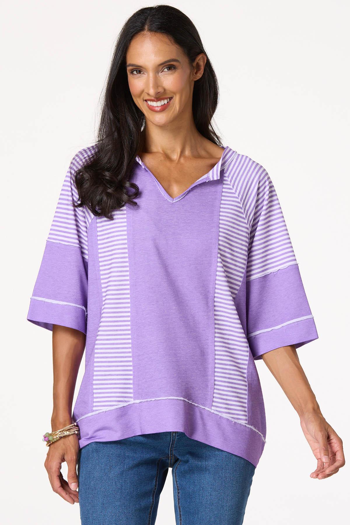 Stripe Colorblock Top