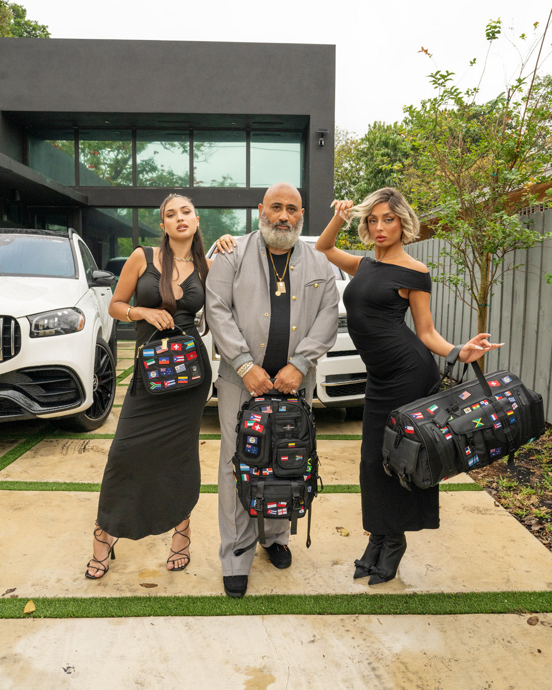 JAMES FIRST CLASS GLOBAL FLAGS SPECIAL OPS CARGO BACKPACK