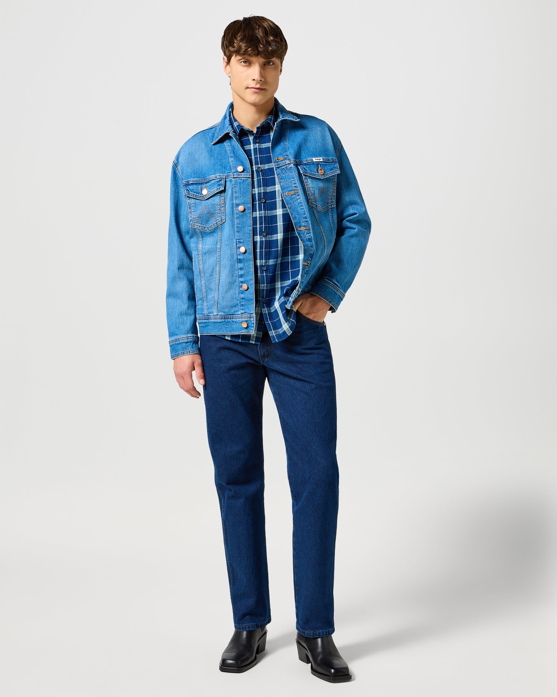 13MWZ Original Cowboy Cut Mens Jeans - Dark Stone