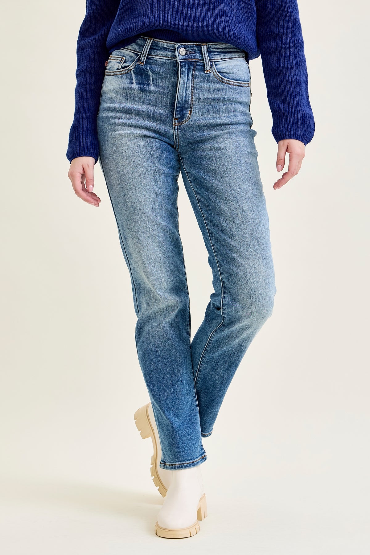 Delaney Vintage Wash ThermaDENIM Straight Fit