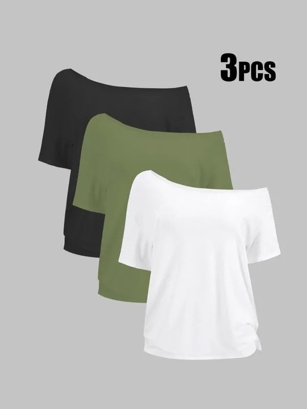 Women's Solid Color Tee