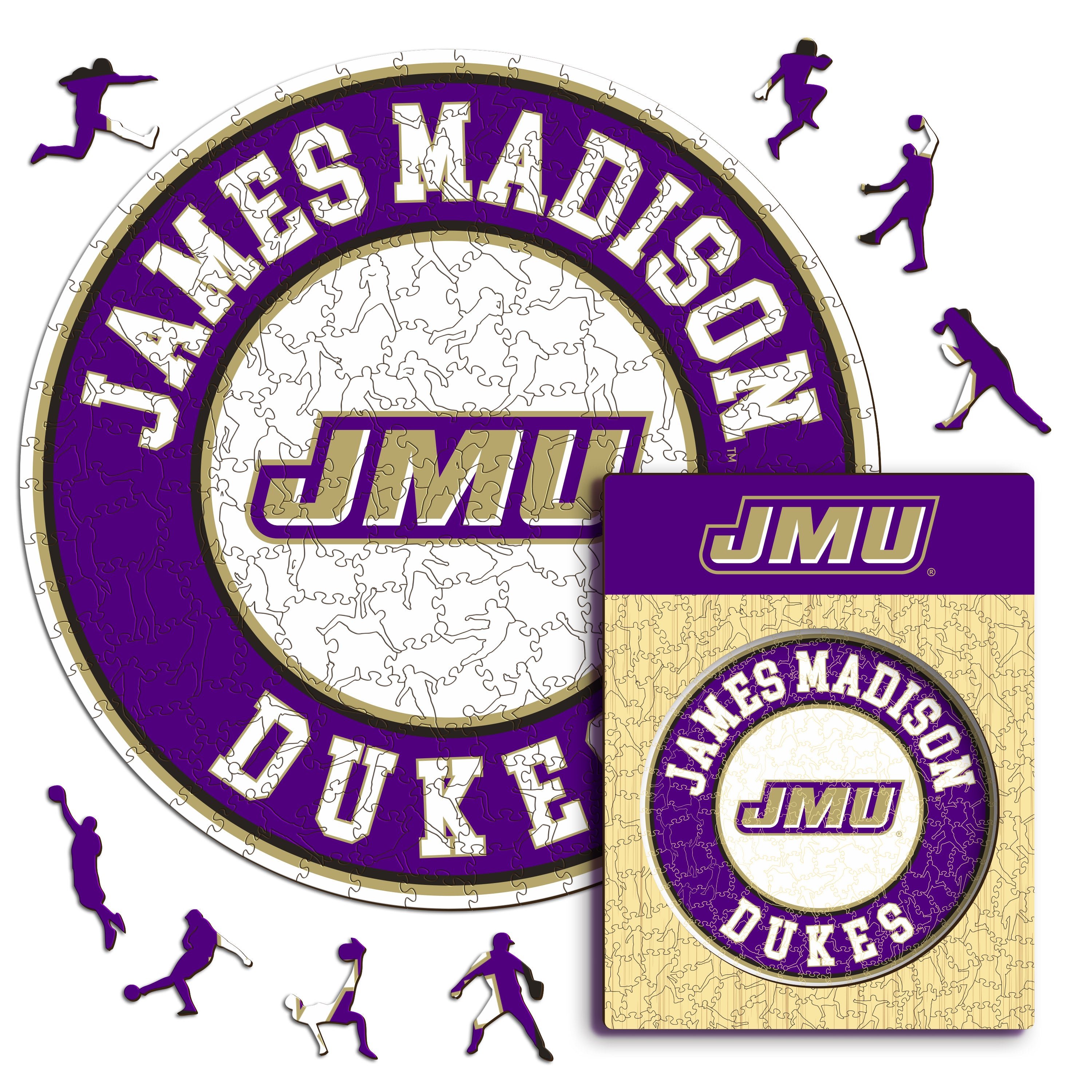 James Madison University - Wooden Puzzle