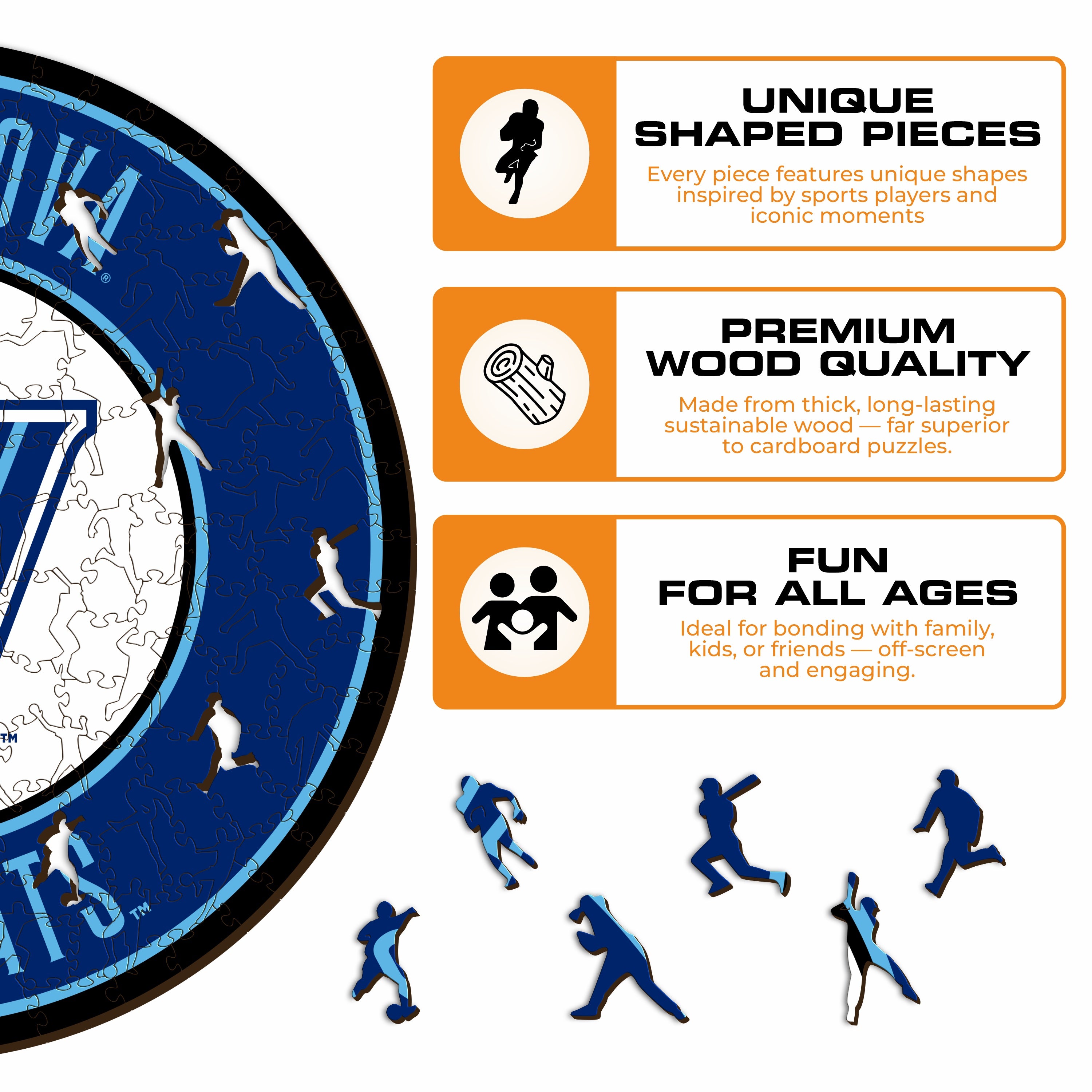 Villanova University - Wooden Puzzle