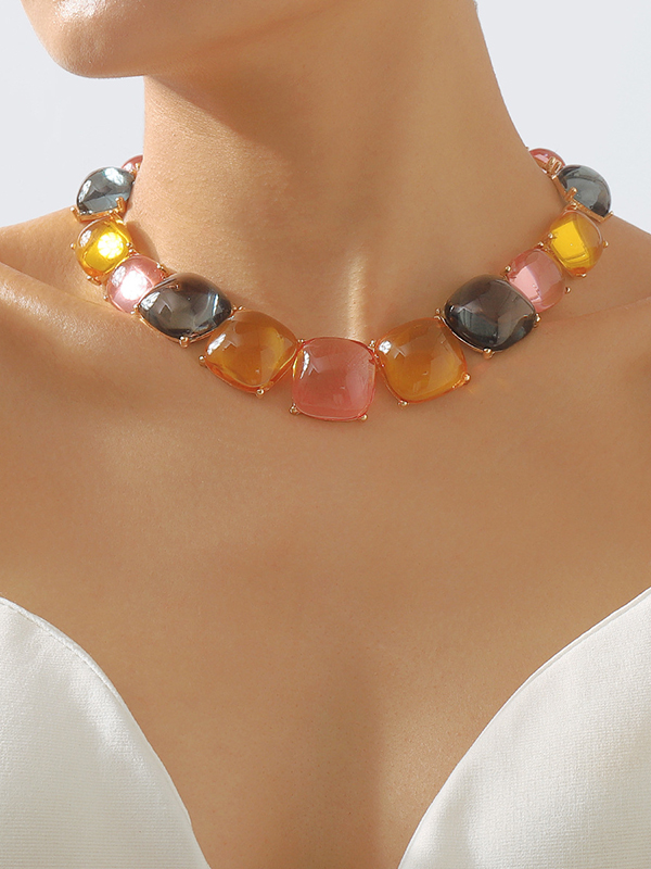 Geometric Necklaces Accessories Dainty Necklace