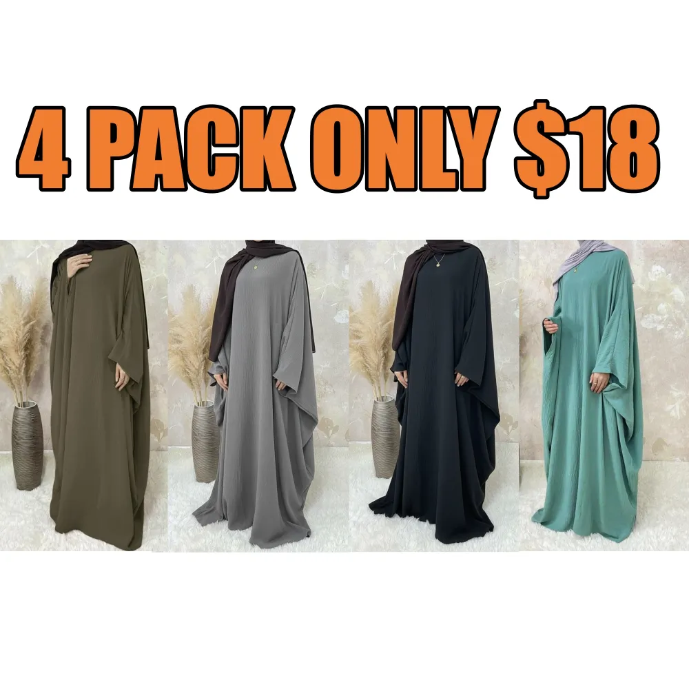 Women's Solid Color Abaya