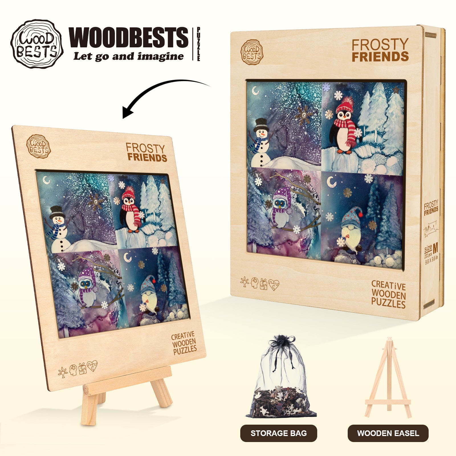 Frosty Friends- By Artist Amy Tieman