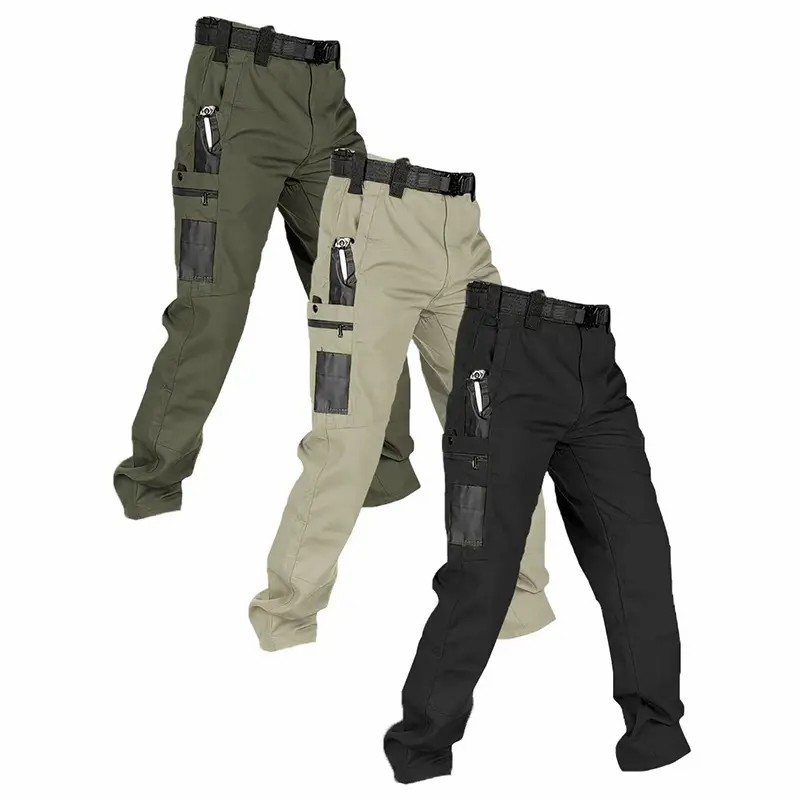 Men's Waterproof Tactical Pants – Multi-Pocket Utility Fit