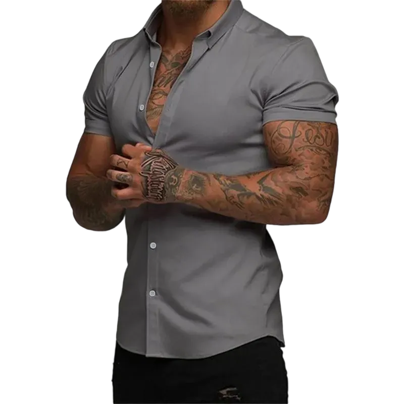 10PACK-Mens Casual Button Down Shirt