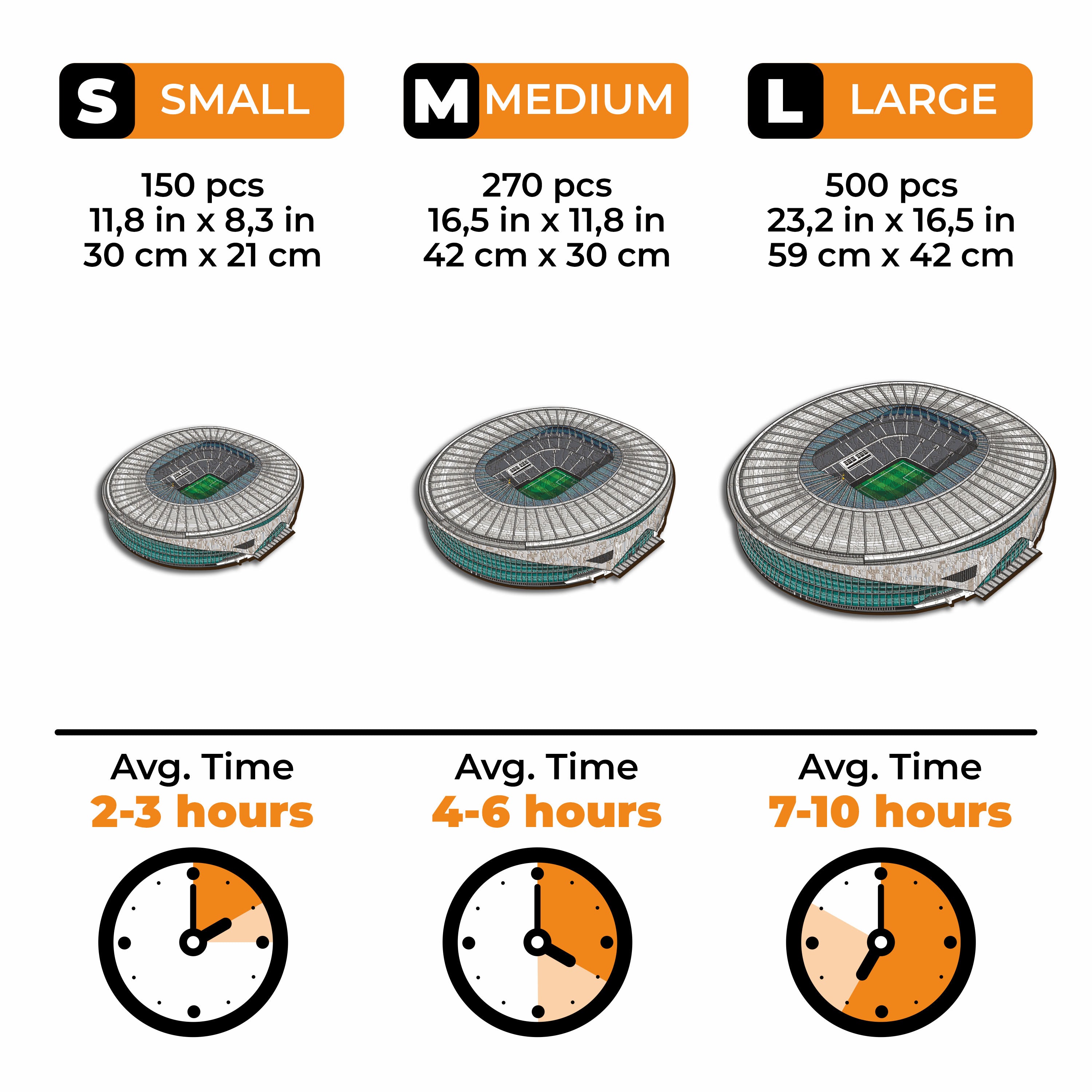 Tottenham Hotspur FC® Stadium - Wooden Puzzle