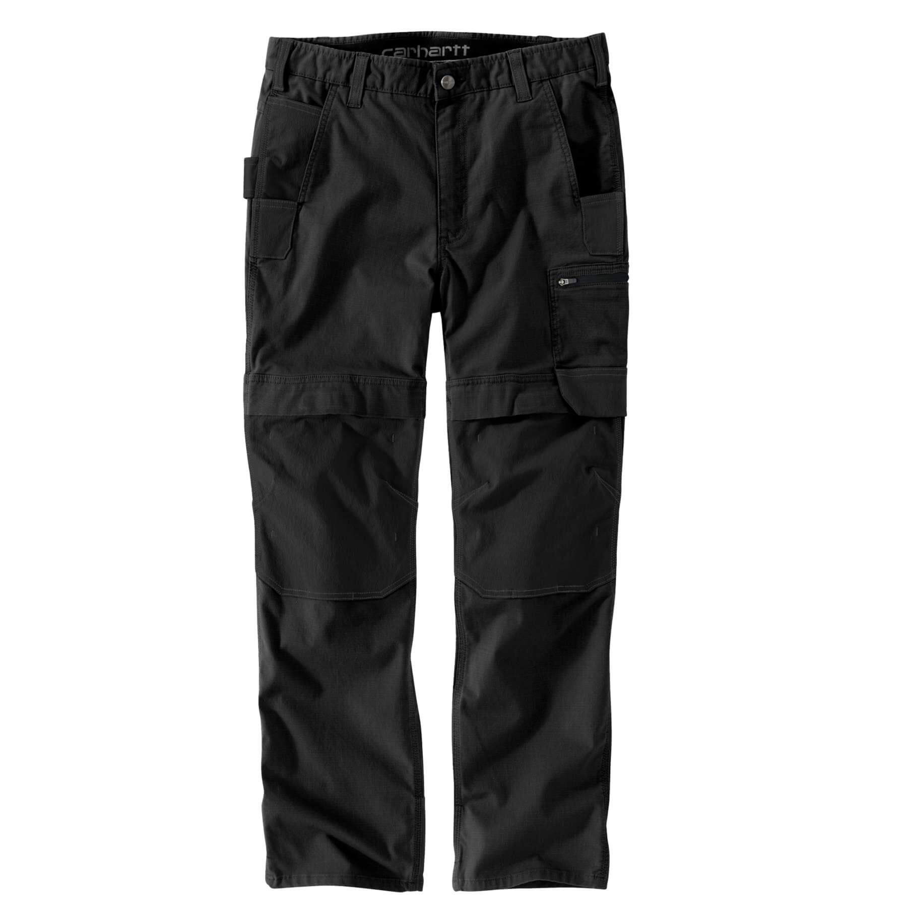 CHT Steel Rugged Flex Relaxed Fit Ripstop Double-Front Multi-Pocket Trousers 105074