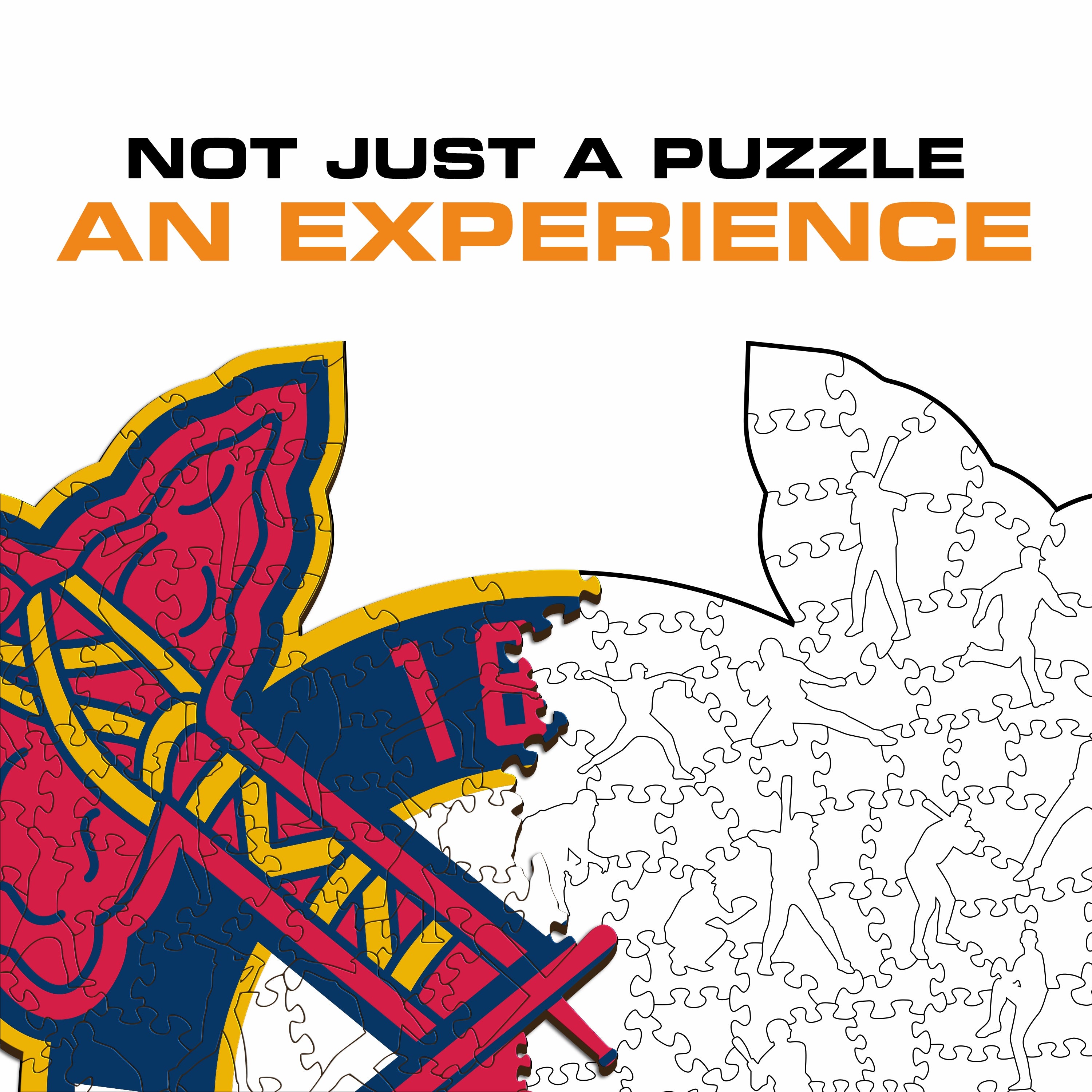Atlanta Braves™ - Wooden Puzzle
