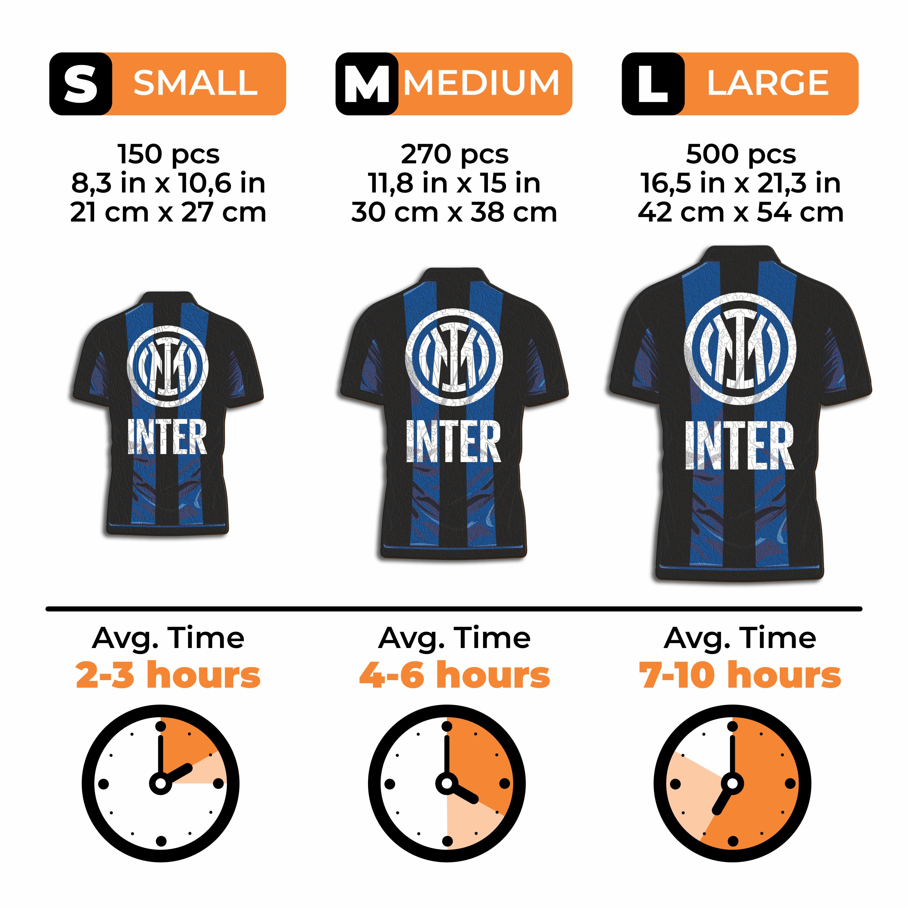 FC Inter® Jersey - Wooden Puzzle