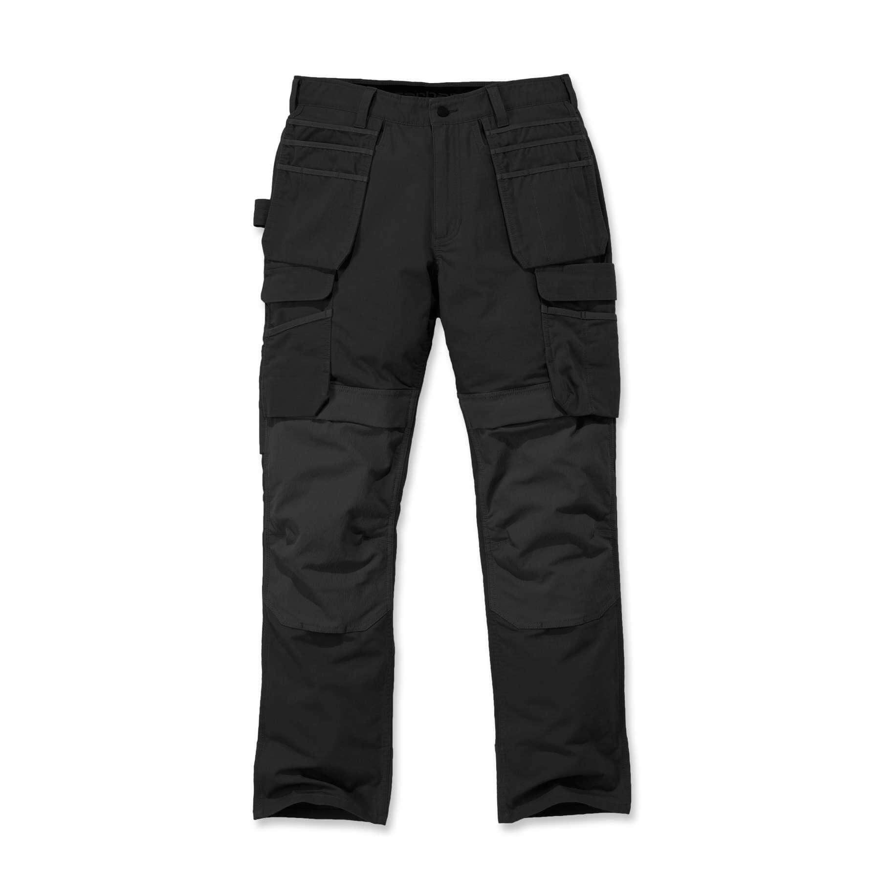 CHT Steel Relaxed Fit Double Front Multi-Pocket Cargo Trousers 103337