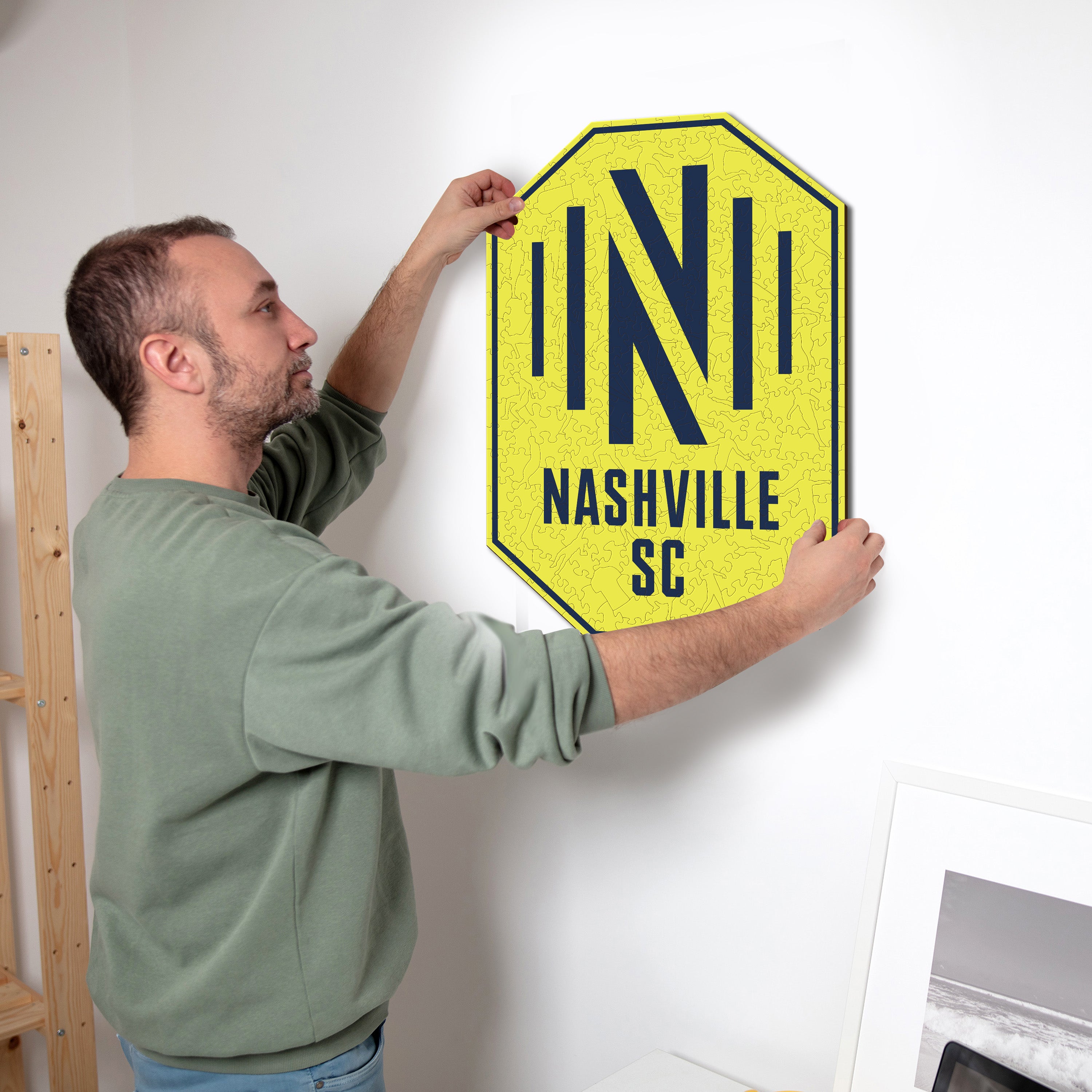 Nashville SC® Logo - Wooden Puzzle