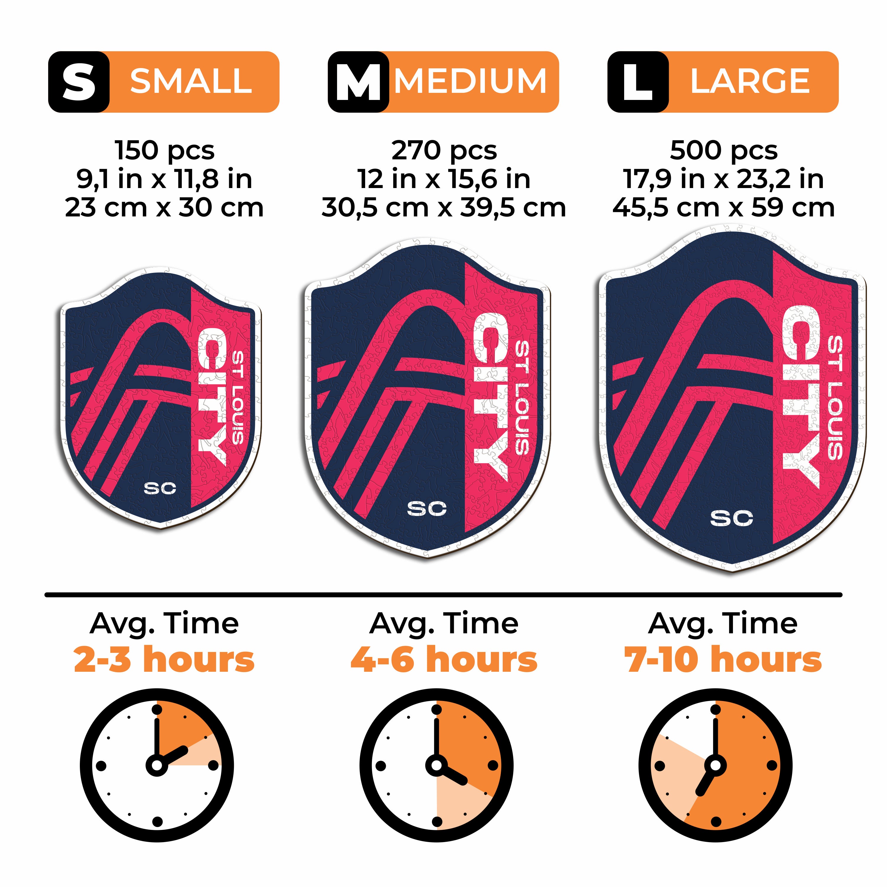 St. Louis City SC® Logo - Wooden Puzzle
